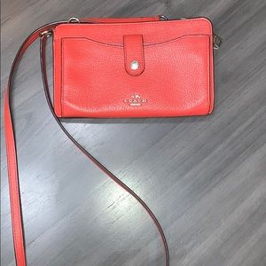 Dress-up and dress-down Coach purse